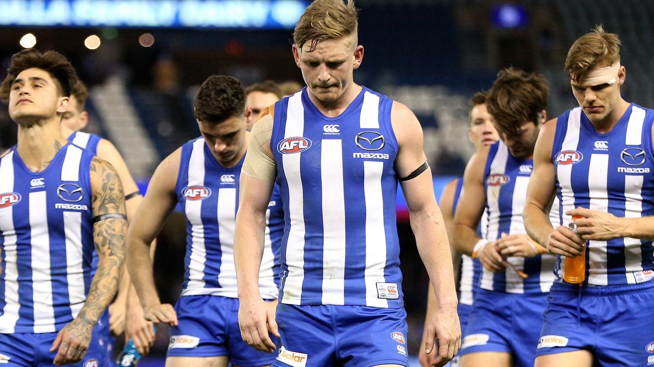 AFL 2018: Brad Scott press conference after loss to Western Bulldogs ...