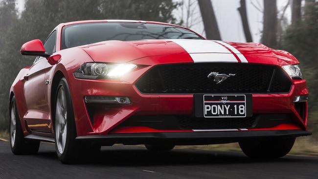 Muscle up and go: Mustang was benchmarked against BMW’s M4