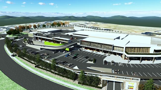 Artist impression of Cherrybrook Village Shopping Centre expansion
