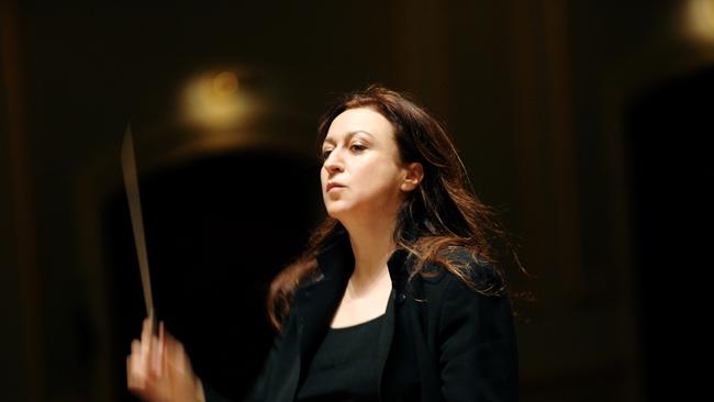 Australian conductor Simone Young always gets an ovation before a note is played.