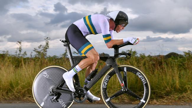 Rohan Dennis during the 92nd UCI Road World Championships 2019. Picture: Tim de Waele/Getty Images.