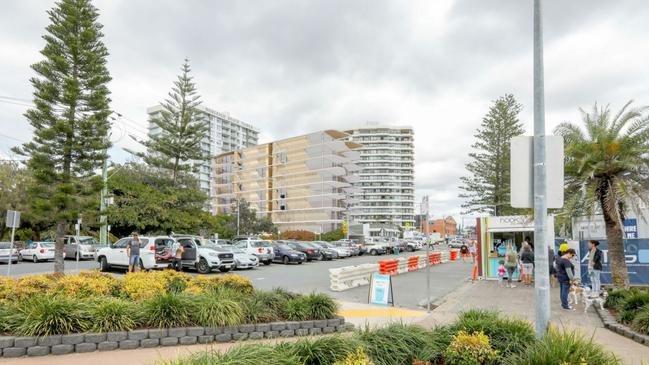 How the tower will look from near the Burleigh Pavilion.