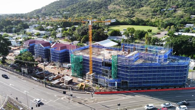 Construction is progressing on the Weststate Private Hospital. Picture: Centuria.