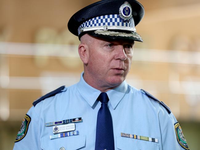 Assistant Commissioner Peter McKenna says police are on the lookout for domestic violence offenders who turn on animals to hurt their victims. Picture: Damian Shaw