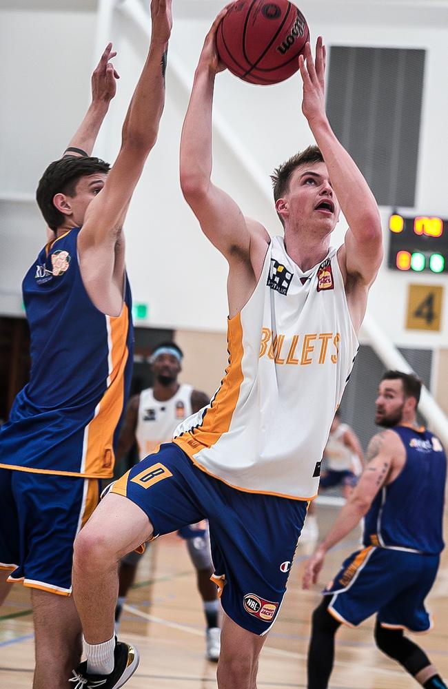 Brisbane Bullets development player Blake Jones. Picture credit: Brisbane Bullets.