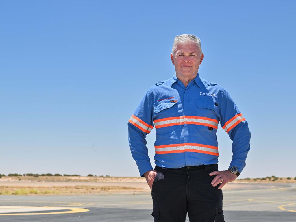 Santos CEO Kevin Gallagher. Picture: Brenton Edwards