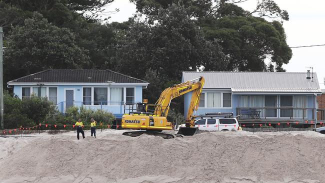 Recent sand transfer system works at Winda Woppa. Picture by Peter Lorimer.