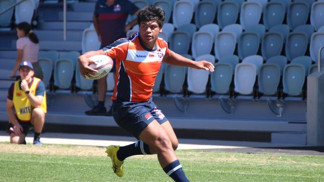 Emerging Reds Cup day 1 action between SEQ and Brisbane Grey in the Under 15s.