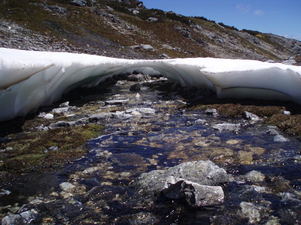 Snow melt horse track Cradle Mountain. Picture: Peter Burrill. Your Focus on Tasmania ***ONE TIME USE ONLY***