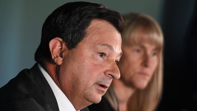 David Peever resigned as Cricket Australia chairman. Picture: AFP