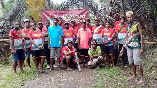 Local tour guides and porters blockaded the Kokoda Track, barring trekkers, to protest their employer Adventure Kokoda being stripped of its licence.