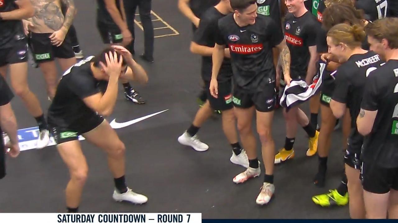 Caleb Poulter before his AFL debut. Photo: Kayo.