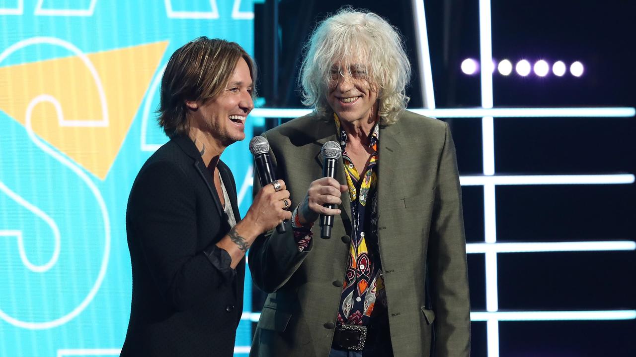 Keith Urban and Bob Geldof, best frenemies? Picture: Getty