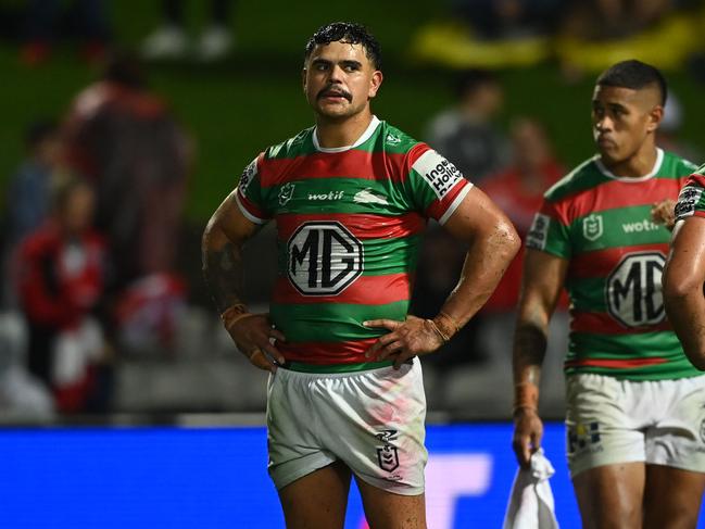The NRL has indefinitely banned the two spectators who racially abused Latrell Mitchell and Cody Walker in Round 10. Picture: NRL Photos