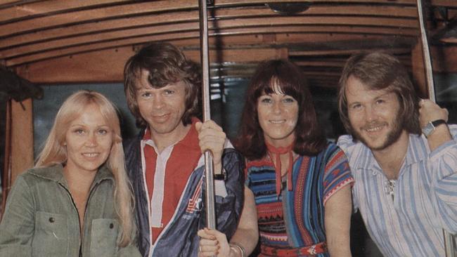 ABBA on board MV Kangaroo.