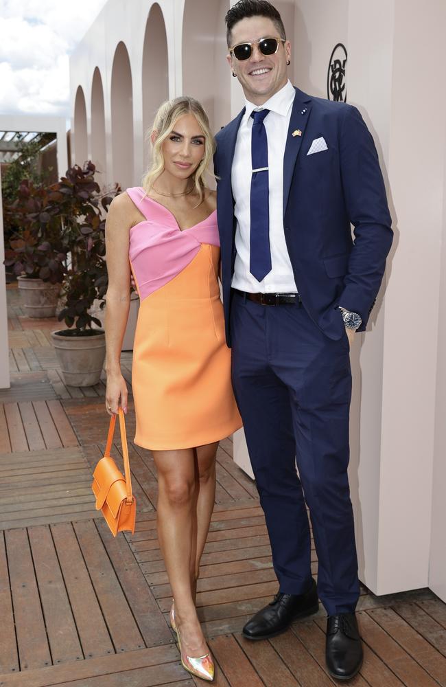 Mikayla and Jack Crisp. Picture: Getty Images