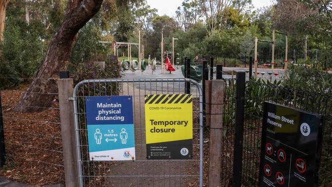 Patton concedes now there were many press conferences over unpopular Covid bans like playground closures that could have been handled better. Picture: Ian Currie