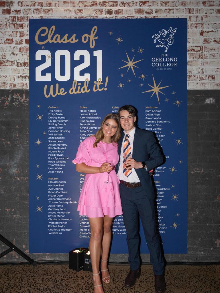 Geelong College 2021 Valedictory dinner. Picture: Meg Read Photography