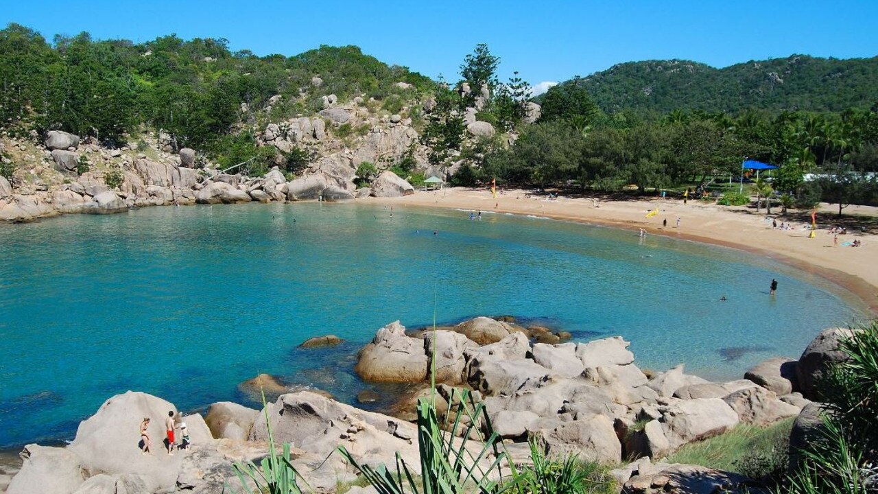 The island is 8km offshore from Townsville and is known for its secluded beaches and abundant wildlife. Picture: Facebook
