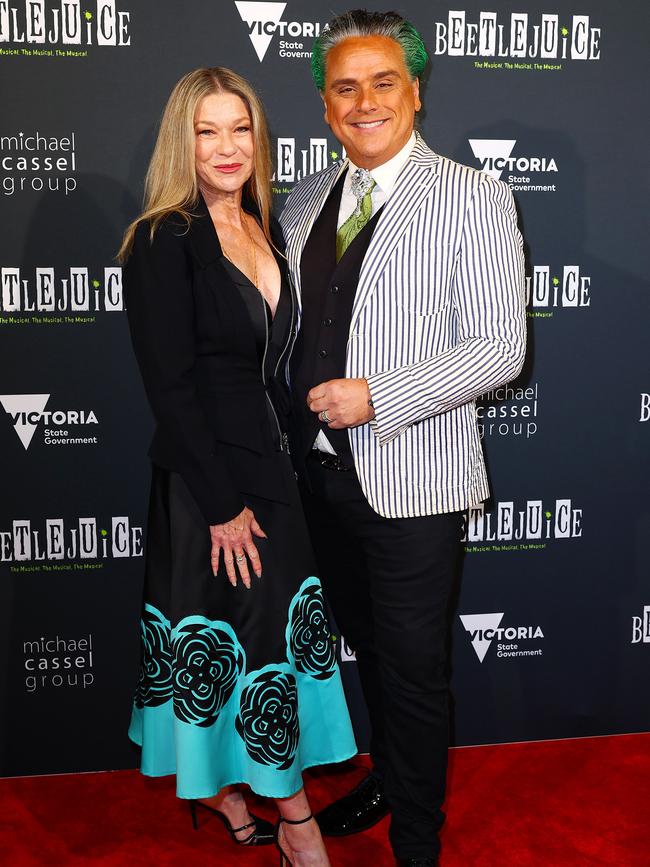 Reporter Allan Raskall and wife Matine. Picture: Mark Stewart