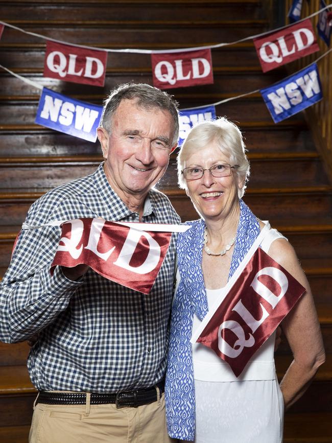 State of Origin: The Musical! Premiere, Princess Theatre Woolloongabba. Ian and Gail Robertson. 30.11.2019 - Picture: Renae Droop/RDW Photography