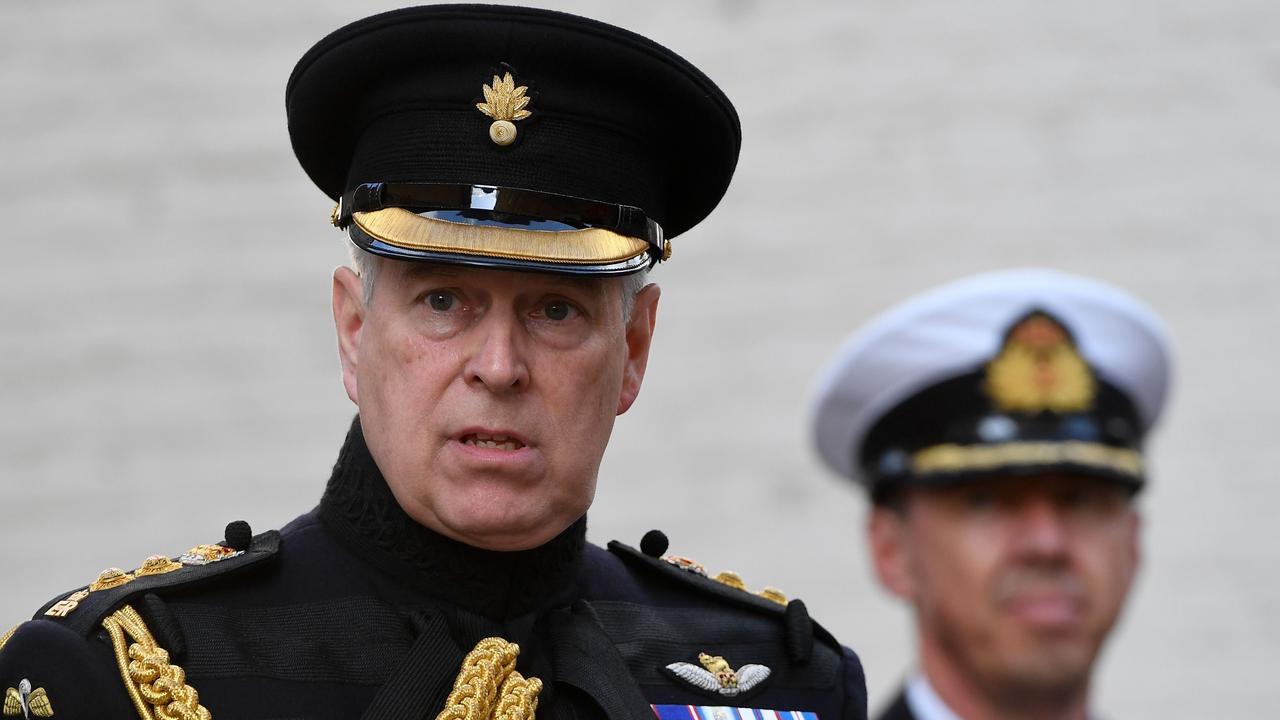 Prince Andrew’s days as a frontline royal are far behind him. Picture: AFP.