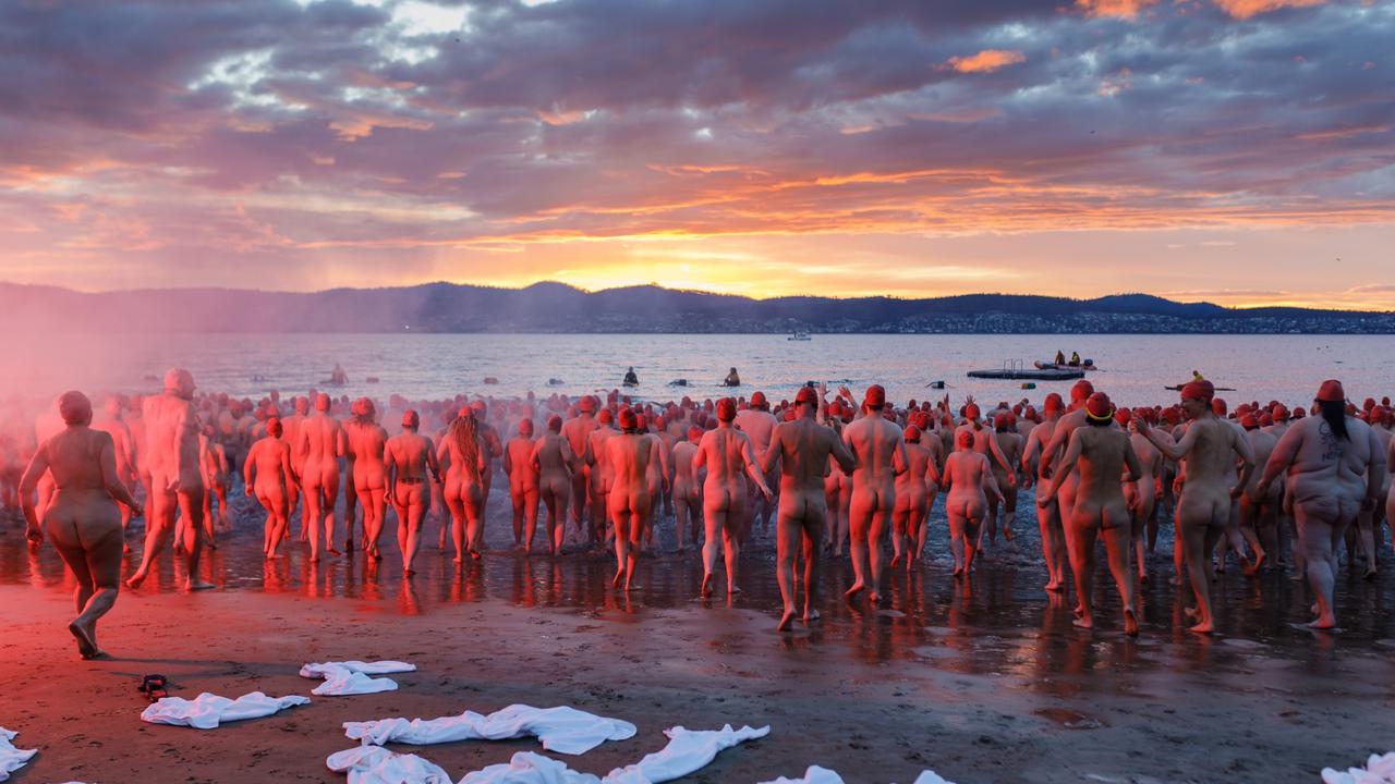 The Nude Solstice Swim will be held on June 21 as part of the scaled back Dark Mofo 2024