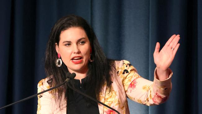 Queensland Labor State Secretary Kate Flanders announced her impending exit from the top job this week, sparking a gender rules snafu in the party’s headquarters. Picture: Steve Pohlner