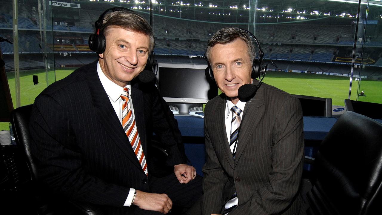 Dennis Cometti and Bruce McAvaney were partners at Channel 7 for years.