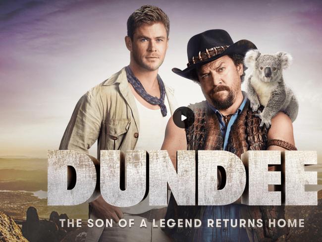 Tourism Australia   refused to comment on rumours the Dundee show reels were part of a Super Bowl ad campaign.