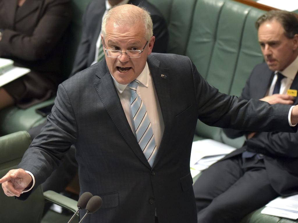 Scott Morrison defended Gladys Liu saying she was a victim of “smears” and a “great Australian”. Picture: Mark Graham/AFP