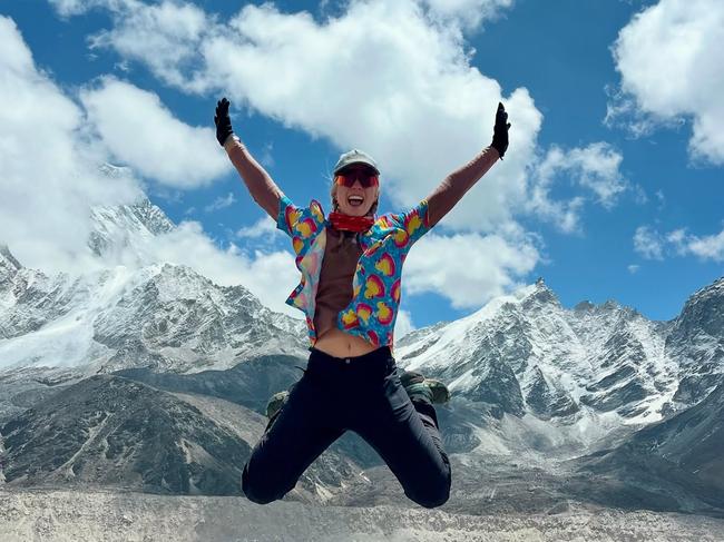 Bianca’s initial summit attempt was thwarted by weather on May 22, but that hasn’t deterred her. Picture: Instagram