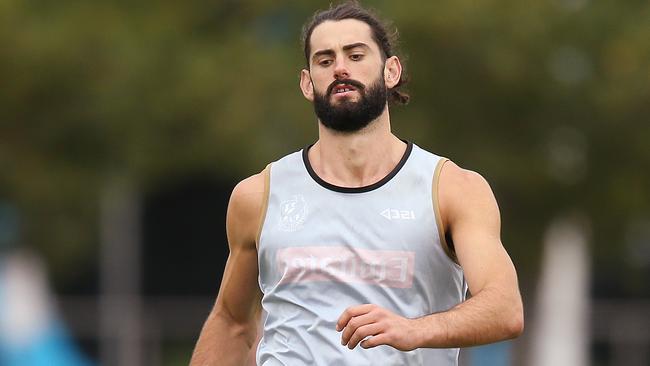 The Pies want Brodie Grundy’s long-term signature. Pic: Getty Images