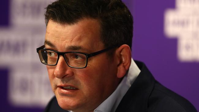 Daniel Andrews warns there are limits to any contact tracing operation if the virus gets out of control but has avoided questions about whether there are flaws in the system. Picture: Getty Images