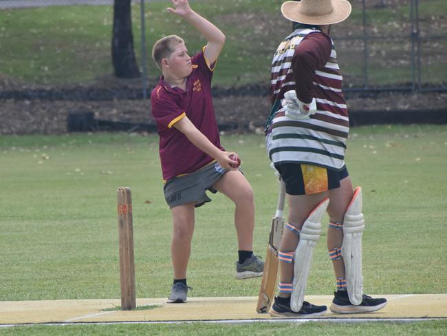 Baralaba Bullshitters versus Mackenzie River at Rockhampton Cricketâ€™s Country Carnival on January 25, 2025.