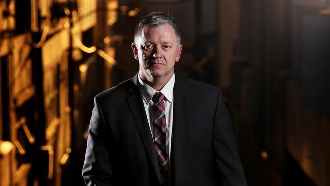 Former Detective Sergeant Peter Moroney brought down one of the largest terror plots on home soil. Picture: Tim Hunter.