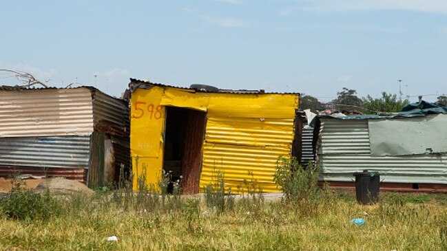 It’s hard to tell the difference between homes like this in South Africa's shanty towns and the townships’ illegal abortion clinics.