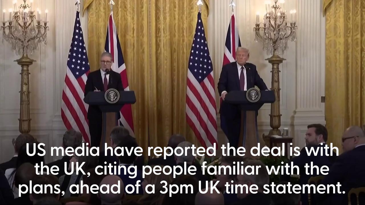 PM to make statement on US trade talks amid reports deal has been reached