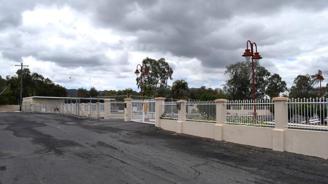 The former Kershaw House is now just a carpark and slab of concrete.