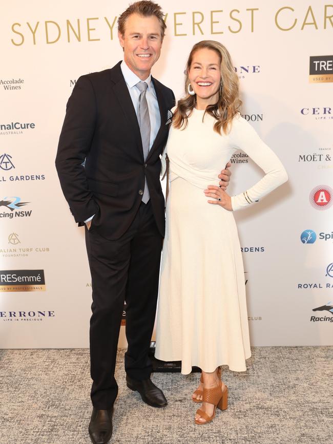 Rodger Corser and wife Renae Berry. Picture: Media Mode