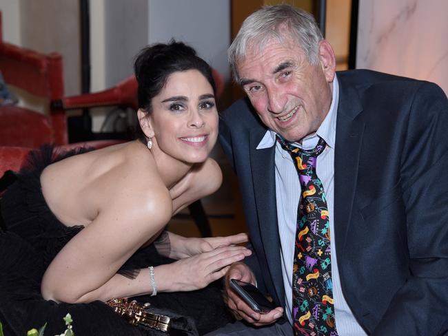 Silverman recalled her dad Donald’s truth bomb in a recent interview with Rolling Stone. Picture: Presley Ann/Getty Images for Hulu