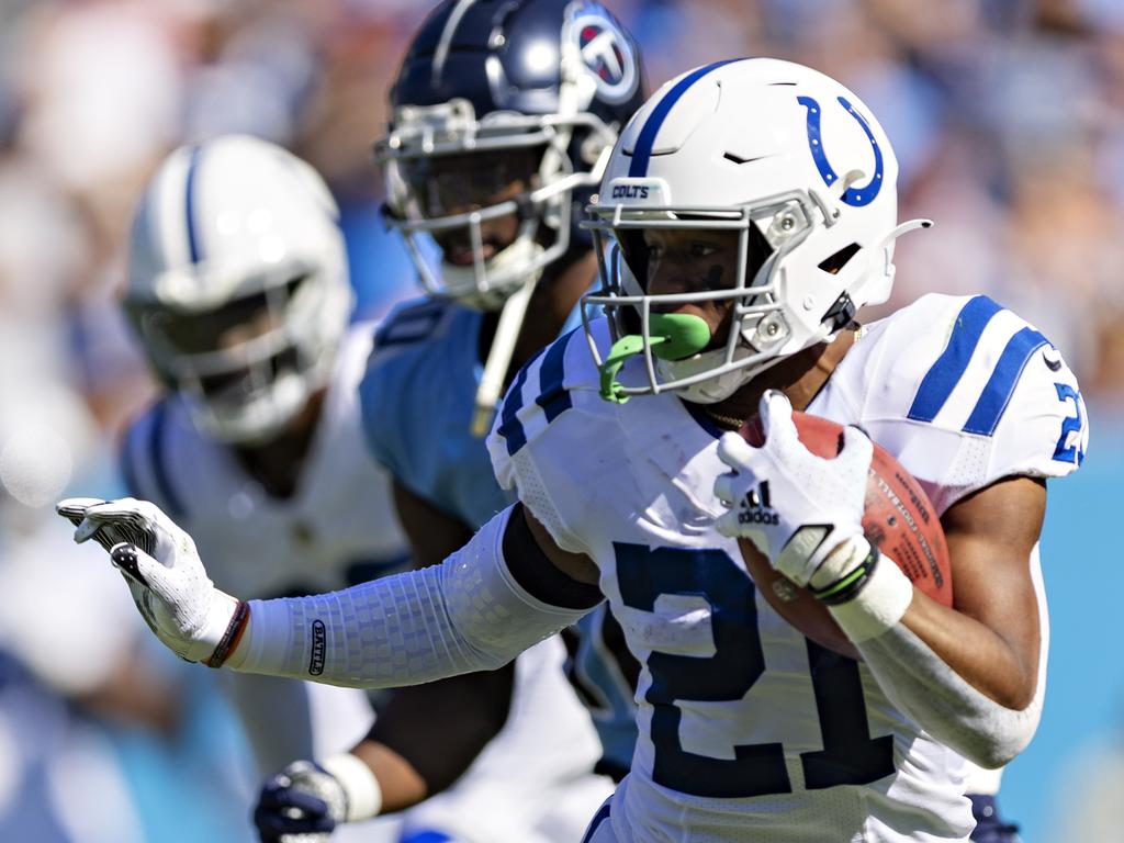 Buffalo Bills trade for Indianapolis Colts RB Nyheim Hines