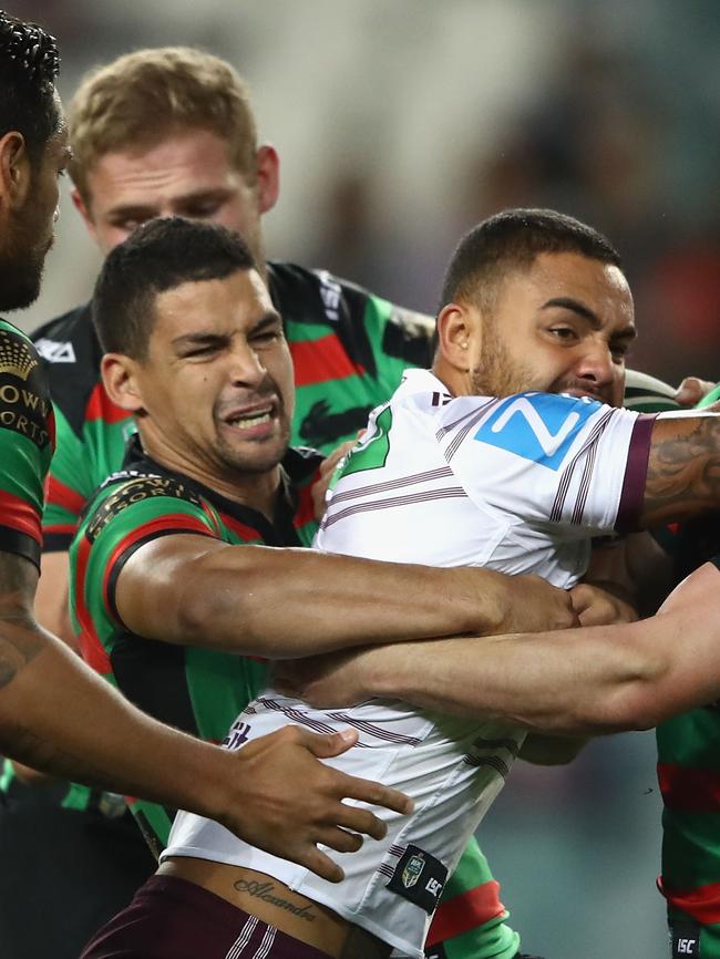 The Rabbitohs and Sea Eagles have always enjoyed a fierce rivalry.