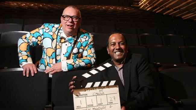 Casula Powerhouse director Craig Donarski and Sydney Film Festival director Nashen Moodley are encouraging southwest Sydney residents to attend screenings at Casula. Picture: Robert Pozo