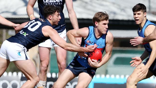 Sam Colquhoun during his Sturt years. Picture: Sarah Reed