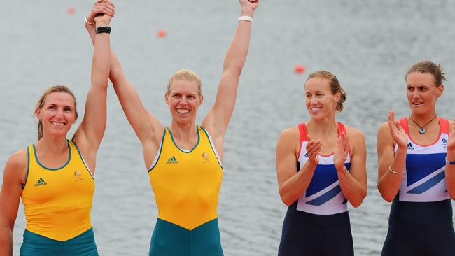 Kate Hornsey and Sarah Tait announced for their silver medal in London.