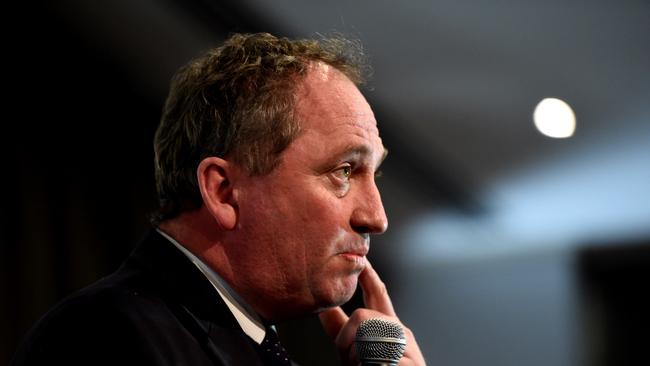 Barnaby Joyce racked up $18,767.04 on travel, mainly on a Tamworth-­Sydney-Canberra route.