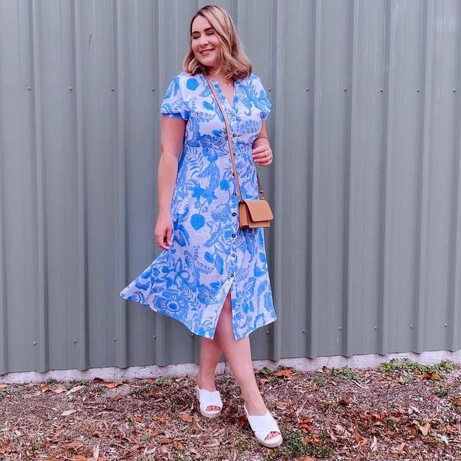 This summery blue number is also a top pick. Picture: Instagram