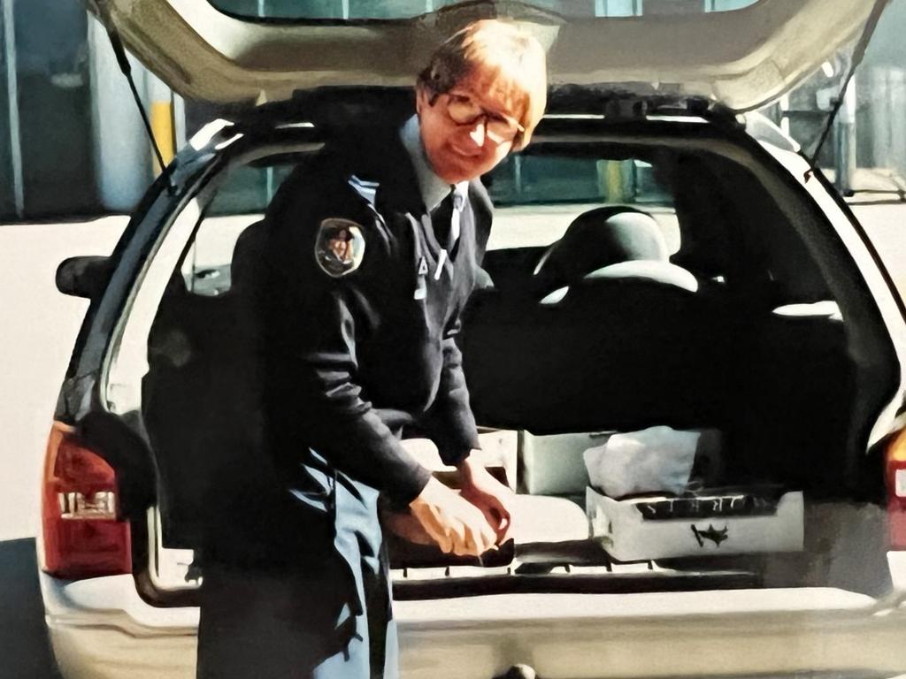 Jane Lohse during her time as a NSW correctional officer. Picture: Supplied