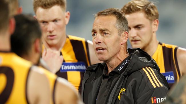 As a player, Clarko’s Demons nearly merged with the club he would go on to coach to four flags. Picture: AFL Photos